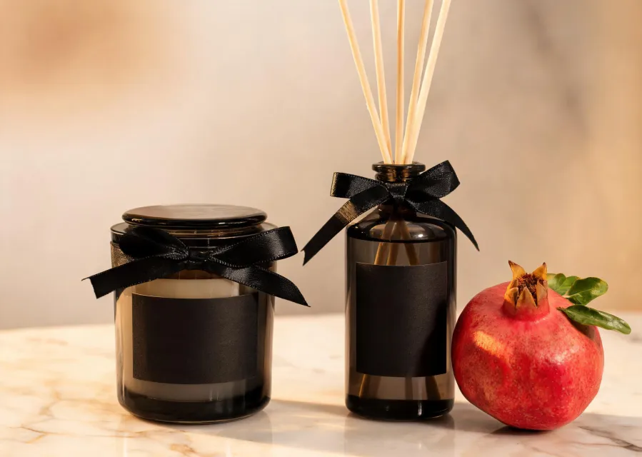 Pomegranate Noir candle and diffuser
